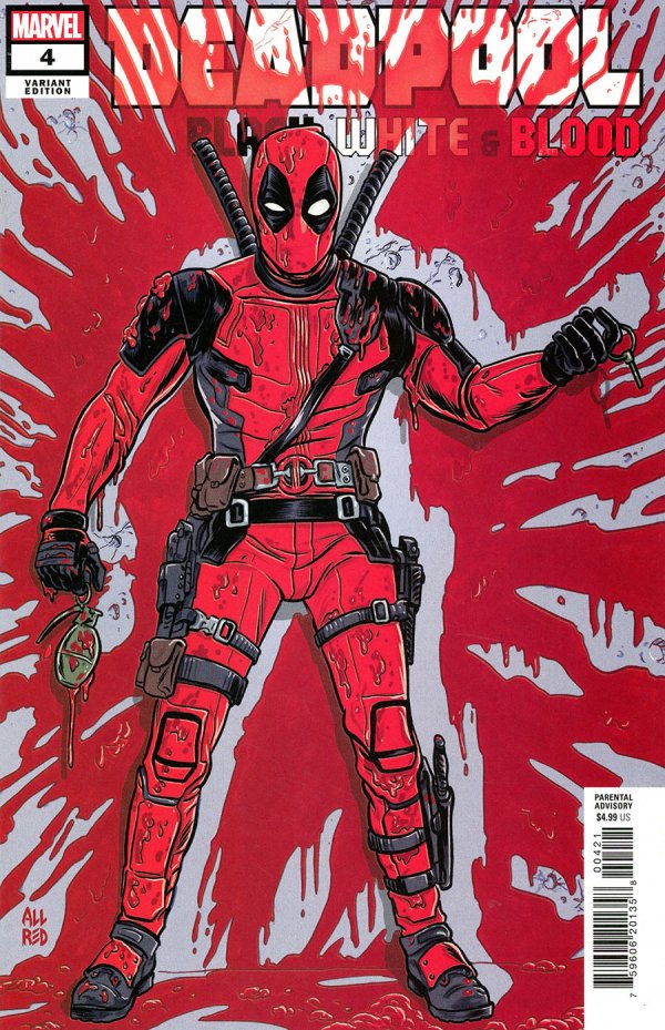 Deadpool: Black, White & Blood (vol 1) #4 (of 4) Allred Variant NM