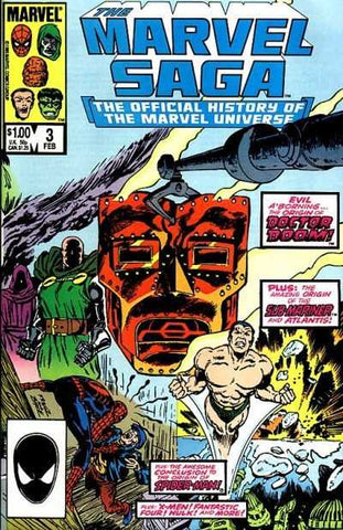 The Marvel Saga (vol 1) #3 VF