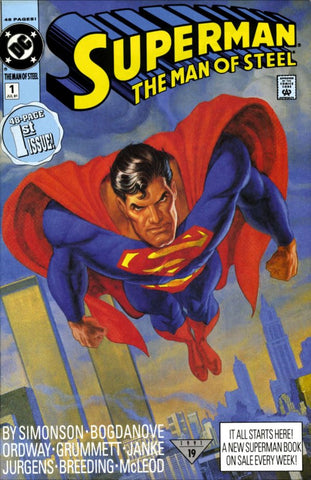Superman: The Man of Steel (vol 1) #1 VF