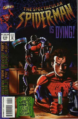 Peter Parker, The Spectacular Spider-Man (vol 1) #219 VF