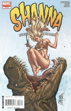 Shanna the She-Devil: Survival of the Fittest (vol 1)  #3 (of 4) NM