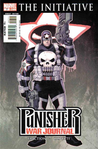 Punisher War Journal (vol 2) #7 Cap-Punisher Variant VF