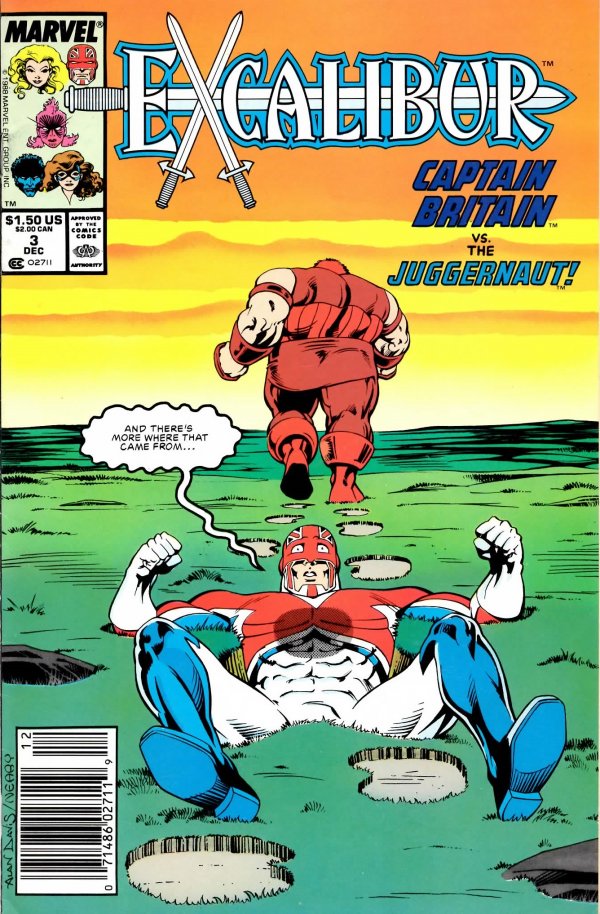 Excalibur (vol 1) #3 FN