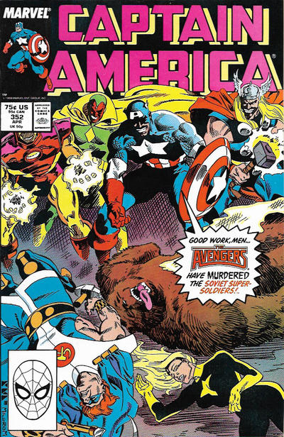 Captain America (vol 1) #352 VF