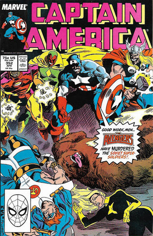 Captain America (vol 1) #352 VF