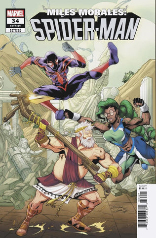 Miles Morales: Spider-Man (vol 2) #34 Logan Lubera Connecting Variant NM
