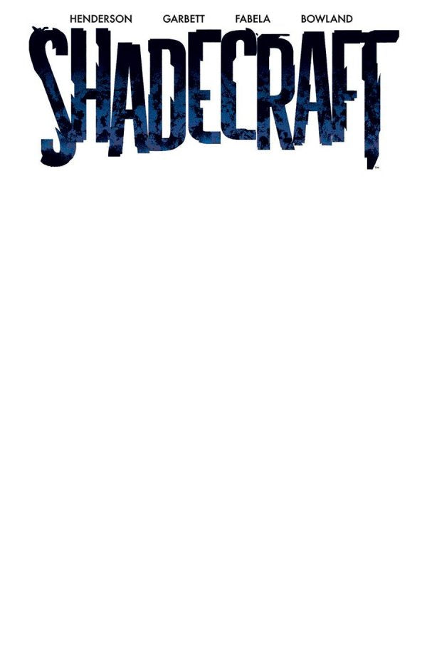 Shadecraft (vol 1) #1 Blank Cover NM