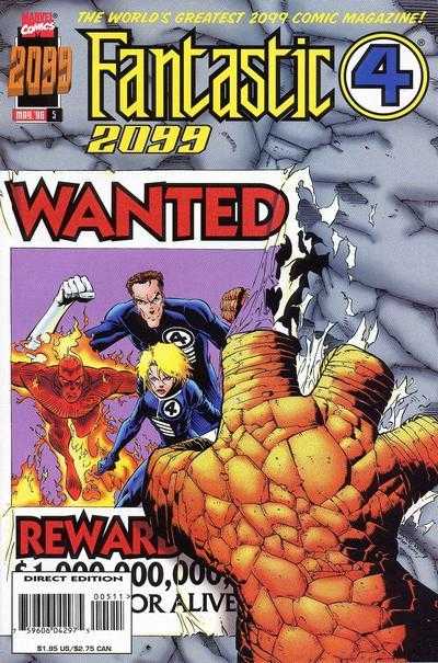 Fantastic Four 2099 (vol 1) #5 VF