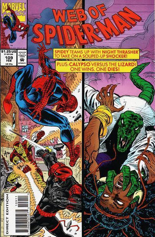 Web of Spider-Man (vol 1) #109 VF