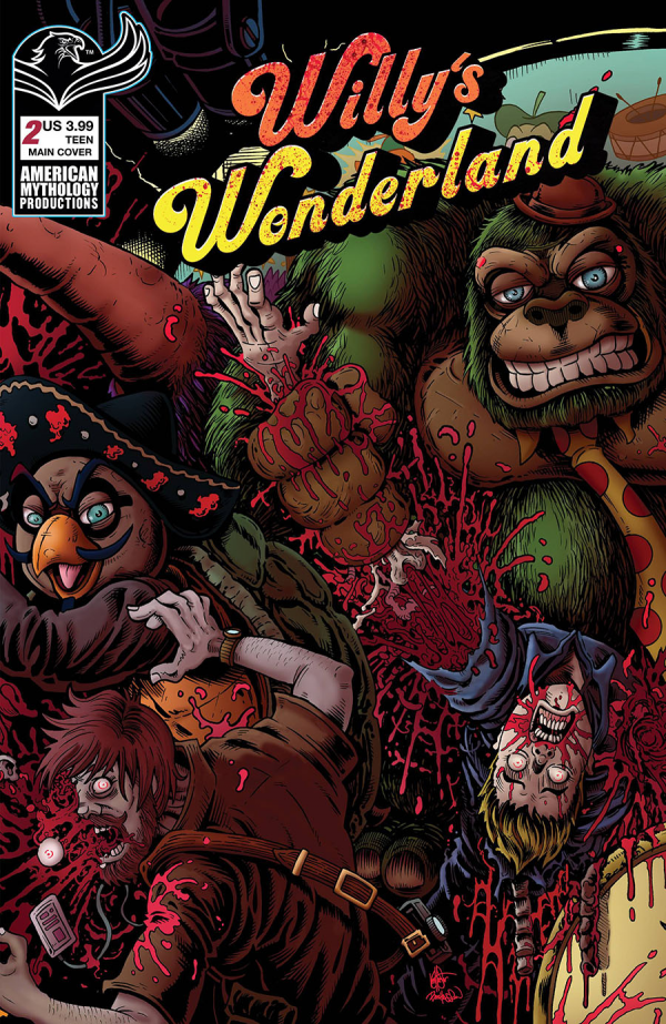 Willy's Wonderland Prequel #1-4 Complete Set #2 NM