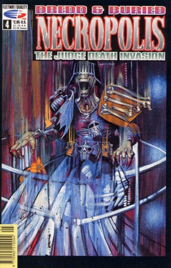 Dredd & Buried: Necropolis - The Judge Death Invasion (vol 1) #1-9 Complete Set VF