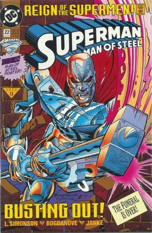 Superman: The Man of Steel (vol 1) #22 NM