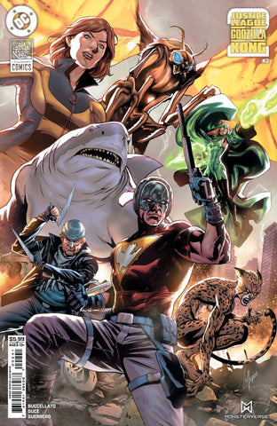 Justice League vs. Godzilla vs. Kong 2 #2 Cover D Lucas Meyer Variant NM