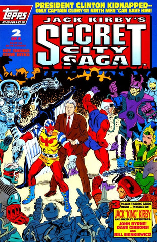 Secret City Saga (vol 1) #2 (of 4) NM