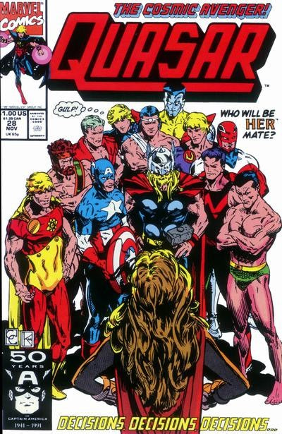 Quasar (vol 1) #28 VF