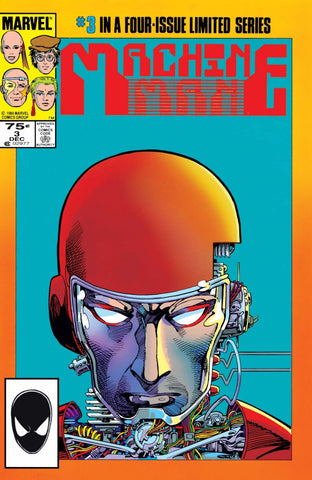 Machine Man (vol 1) #3 (of 4) VF