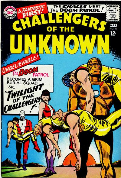 Challengers of the Unknown (vol 1) #48 GD