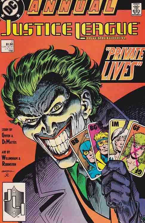 Justice League International Annual (vol 1) #2 VF