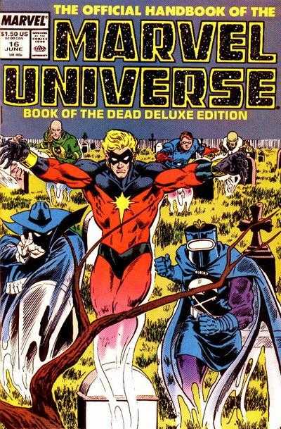The Official Handbook of the Marvel Universe: Deluxe Edition (vol 1) #16 VF