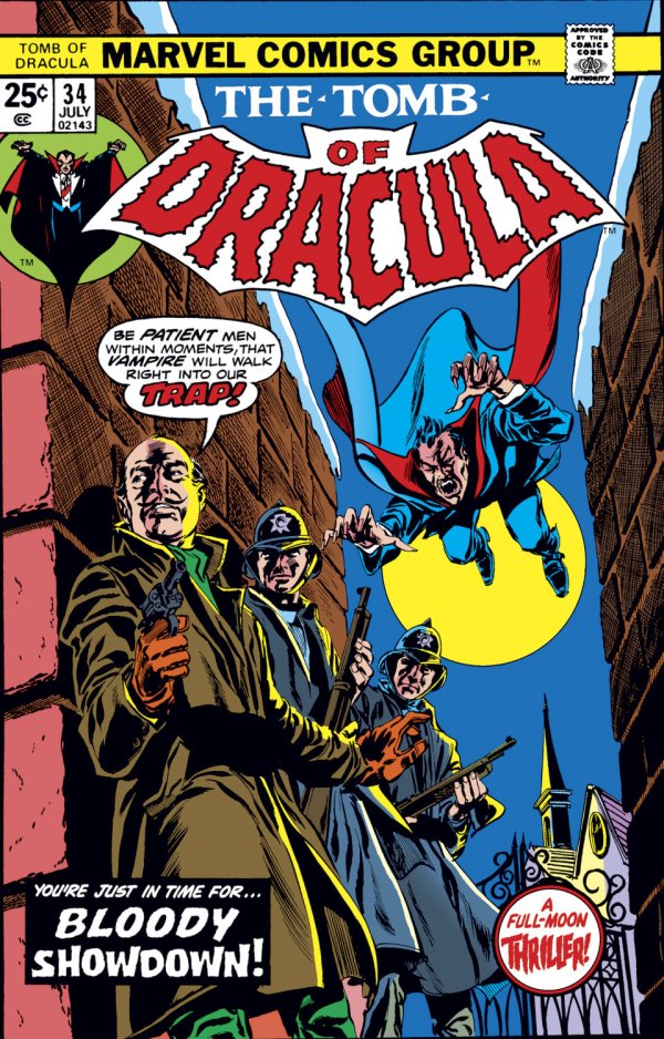 The Tomb of Dracula (vol 1) #34 FN