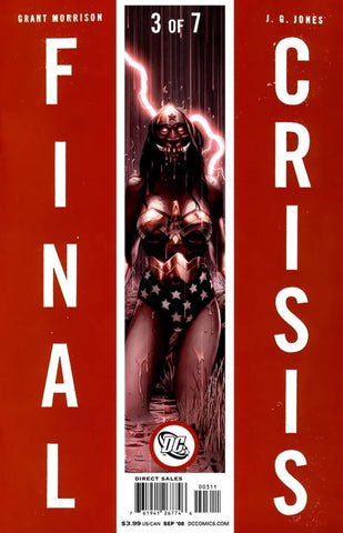 Final Crisis (vol 1) #3 (of 7) J. G. Jones Sliver Variant VF