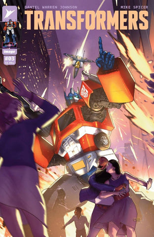 Transformers (2023) #3 Cover B Taurin Clarke Variant NM