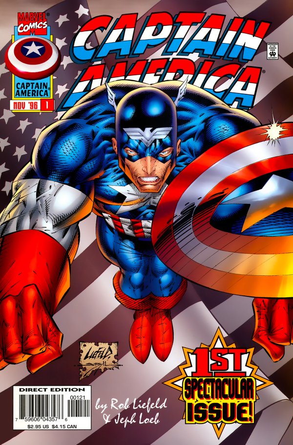 Captain America (vol 2) #1 VF