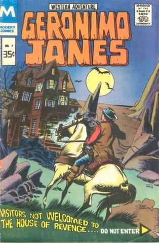 Geronimo Jones (vol 1) #7 (Modern Comics Reprint) VG