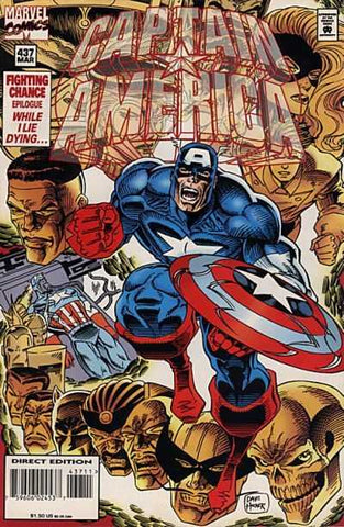 Captain America (vol 1) #437 VF