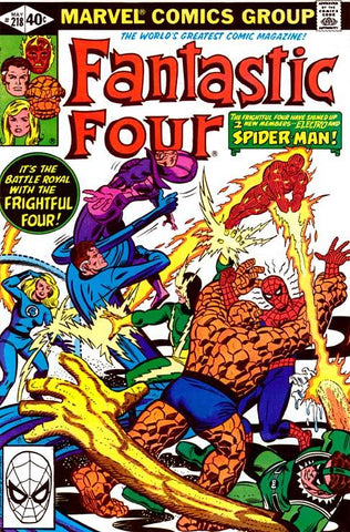 Fantastic Four (vol 1) #218 FN