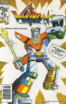 Voltron: Defender of the Universe (vol 1) #1 FN/VF