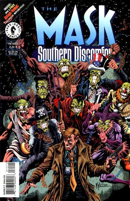 The Mask: Southern Discomfort (vol 1) #1-4 Complete Set VF