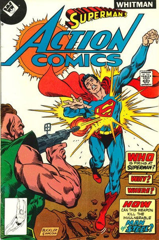 Action Comics (vol 1) #486 Whitman Cover FN