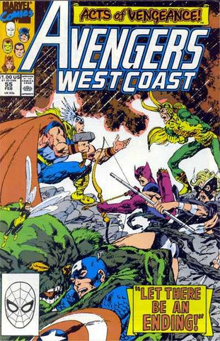 Avengers West Coast (vol 2) #55 VF