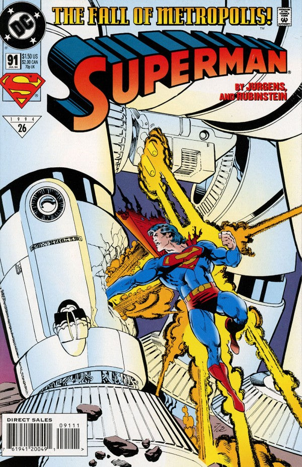 Superman (vol 2) #91 VF