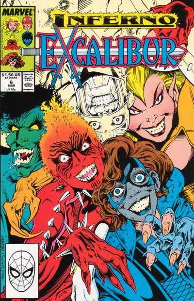 Excalibur (vol 1) #6 VF