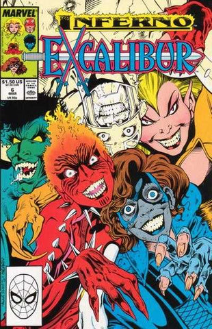 Excalibur (vol 1) #6 VF