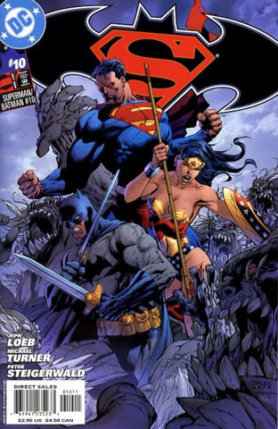 Superman/Batman (vol 1) #10 Cover B Jim Lee Variant NM