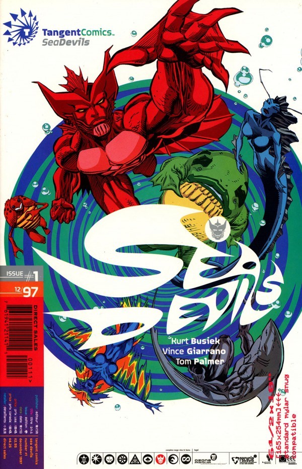 Tangent Comics: Sea Devils (vol 1) #1 VF