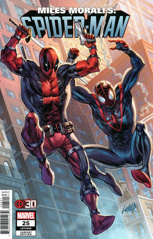 Miles Morales: Spider-Man (vol 1) #25 Rob Liefeld Deadpool 30th Anniversary Variant NM