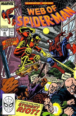 Web of Spider-Man (vol 1) #56 VF