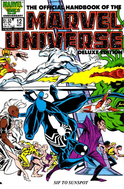 The Official Handbook of the Marvel Universe: Deluxe Edition (vol 1) #12 FN