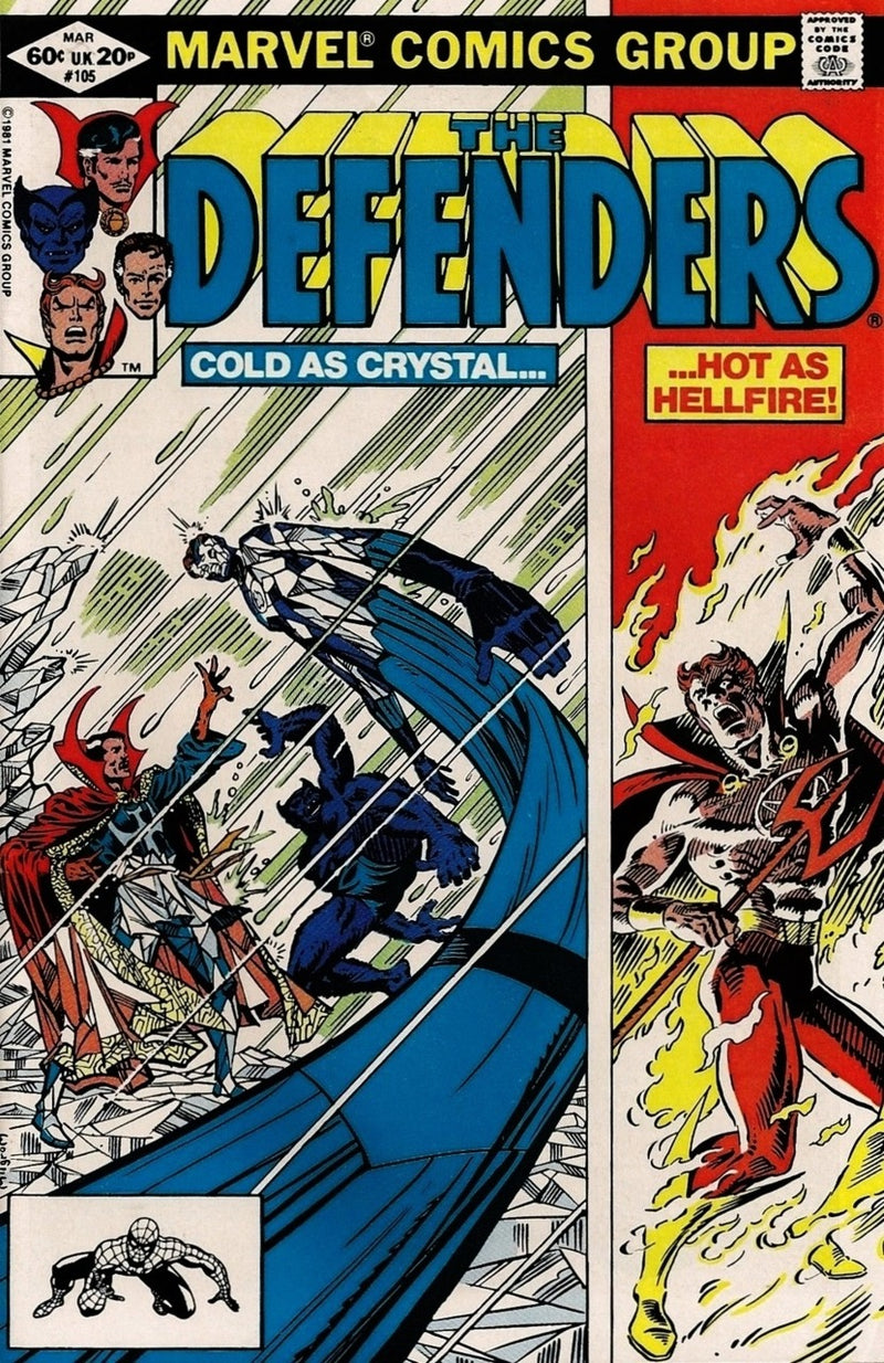 The Defenders (vol 1) #105 VF