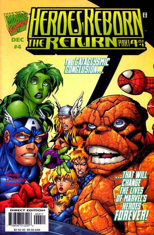 Heroes Reborn: The Return (vol 1) #4 (of 4) NM