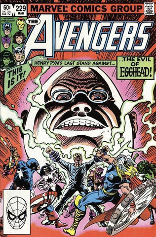 The Avengers (vol 1) #229 VG