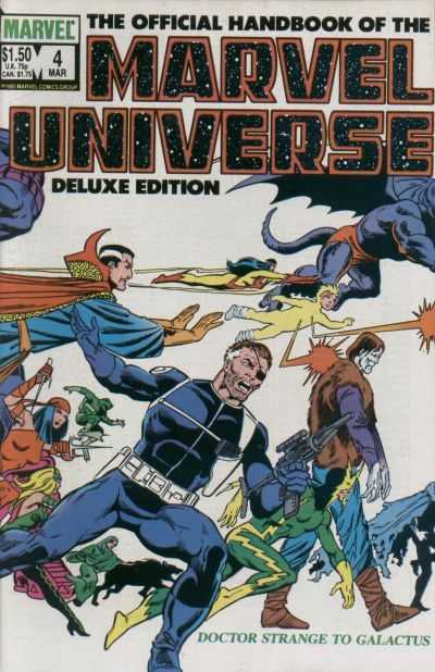 The Official Handbook of the Marvel Universe: Deluxe Edition (vol 1) #4 VF