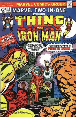 Marvel Two-in-One... Presents The Thing And Iron Man (vol 1) #12 VF