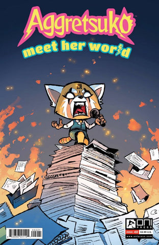 Aggretsuko Meet Her World #2 (of 4) Cover B Caroline Breault Variant NM