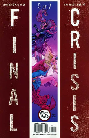 Final Crisis (vol 1) #5 (of 7) Carlos Pacheco Sliver Variant NM