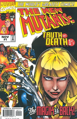 The New Mutants: Truth or Death #1-3 Complete Set VF